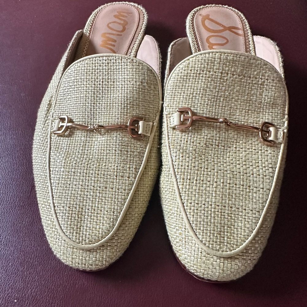 👠 Sam Edelman Mules Rafta 8.5/39 Chartreuse - Picture 3 of 6